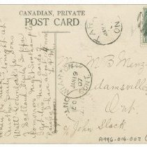 The Oxenden Bridge, near Wiarton, Ont., back